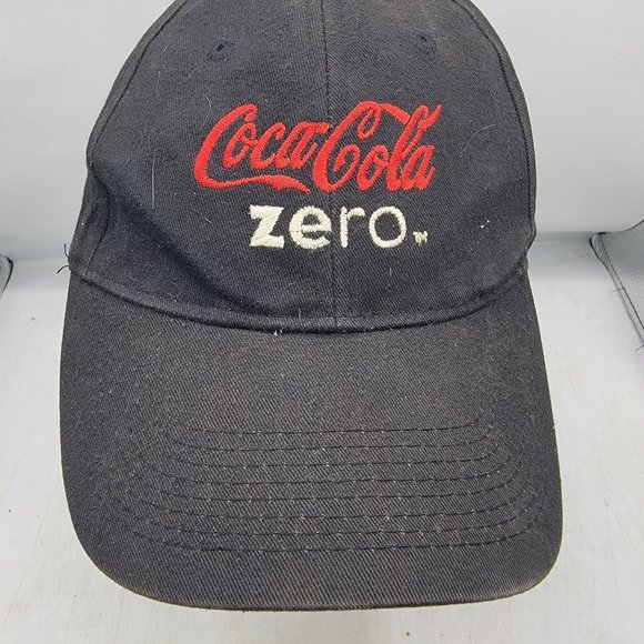 Coca Cola Zero 2011 Final Hours Houston Black Hat Cap Adjustable Casual Sports - Picture 5 of 9